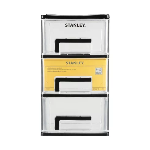STANLEY Essential 3 fiókos tároló - közepes                                                           STST40711-1