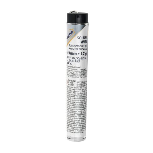 Forrasztó ón 1,0mm-17g toll, HSO                                                                      SWCU1/17