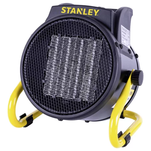 STANLEY PTC fűtőtest, 1000/2000W,légszállítás 100m3/h,fém ház, termosztát, túlmelegedés védelem, HSO  SXJH002000E