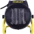 STANLEY PTC fűtőtest, 1000/2000W,légszállítás 100m3/h,fém ház, termosztát, túlmelegedés védelem, HSO  SXJH002000E