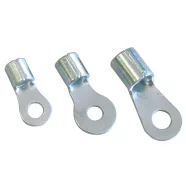   Szigeteletlen szemes saru, ónozott elektrolitréz, 1,5mm2, M3, (d1=2,3mm, d2=3,7mm)                    SZ1.5-3
