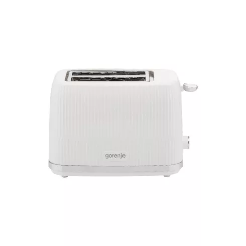 Gorenje kenyérpirító, 850W, 7 fokozat, újramelegítés, kiolvasztás, világított nyomógomb, fehér, HSO   T850DPW