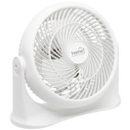   Asztali / fali turbo ventilátor, 20cm lapátátmérő, 30W, 3 fokozat, állítható fejdőlésszög, fehér, HS  TF20TURBO