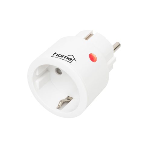 Távirányítható mini hálózati aljzat, max. 2300W, 40m hatótáv, LED visszajelző, HSO                    TH2300