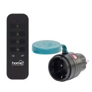   Távirányítható IP44 hálózati aljzat, 2300 W, 1aljzat + távirányító, HSO                               THO2311