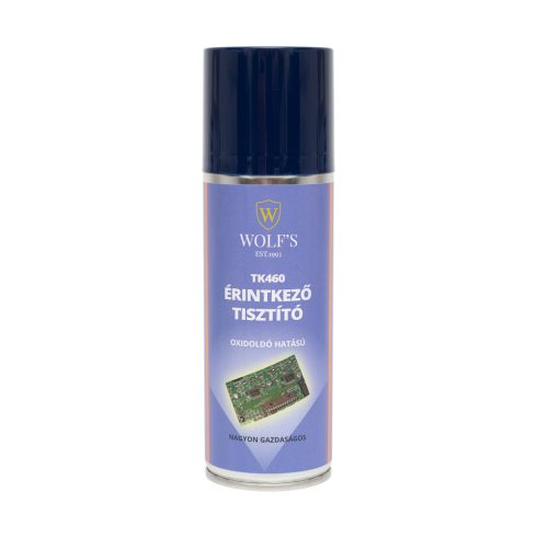Kontakt/érintkező tisztító spray, 200 ml, HSO                                                         TK460/200