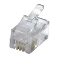   Telefondugó, 6P4C, RJ11, 5db, bliszteres, HSO                                                         TS13X