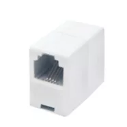   Telefontoldó, 6P4C, alj-alj, fehér, bliszteres, HSO                                                   TS15WH/X
