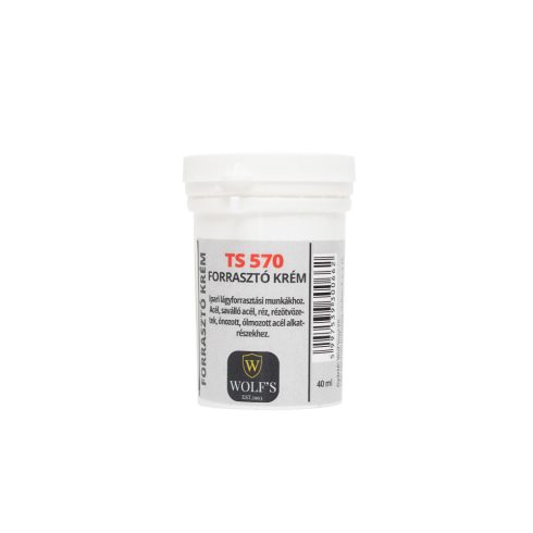 Forrasztó krém, 40 ml, HSO                                                                            TS570/40