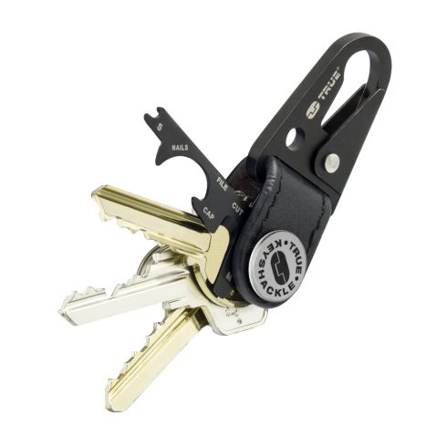 TRUE UTILITY KEYSHACKLE kulcstartó, karabíner és multifunkciós szerszám                               TU921