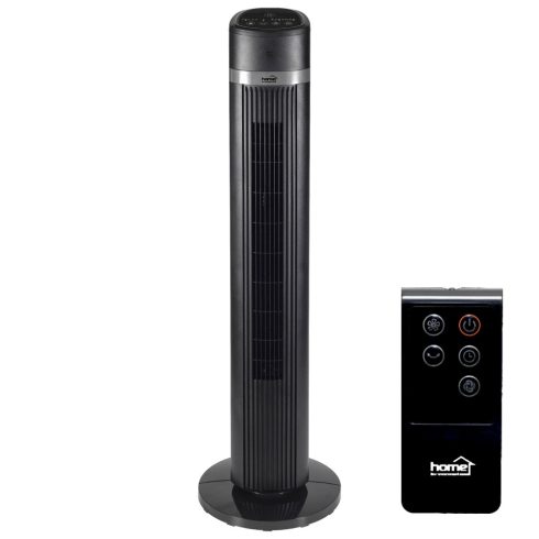 Oszlopventilátor, fekete, 100 cm, 45 W                                                                TWFR100