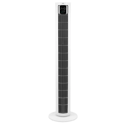 Oszlopventilátor távirányítóval, 60W, 4 fokozat, 4 mód, oszcillálás, 100cm magasság, időzítővel, HSO  TWFR100C