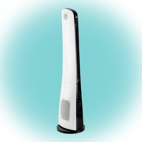 Oszlopventilátor, fehér, 110 cm, 45 W, HSO                                                            TWFR110