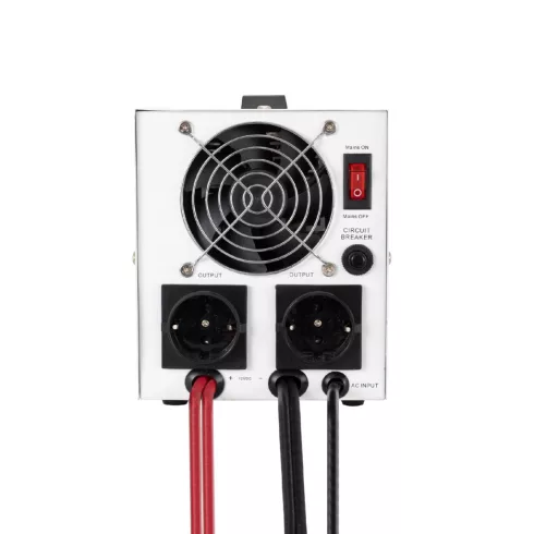 Szünetmentes táp- és feszültségstabilizátor, 140-275V bemenő hálózati fesz., 500VA/300W telj., HSO    UPS500