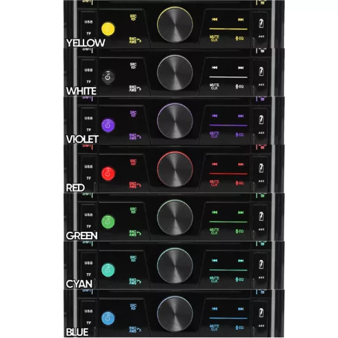 SAL SMART okos autórádió, 4x50W, 2xDIN, FM RDS, microSD, MP3, USB, töltő, variálható világítás, HSO   VB5500