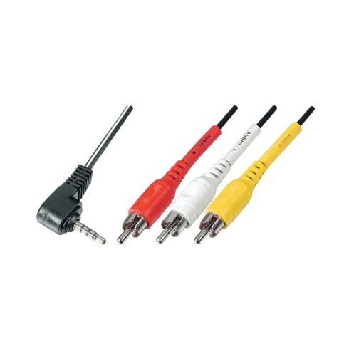 3,5szt.4p.jack-3RCA dugó 2m, HSO                                                                      VC20-2