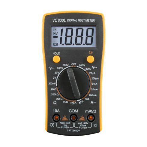 Digitális multiméter, HSO                                                                             VC830L