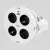 Asztali elosztó PowerDisc 4-es kapcsolós, 1.4m, 2db USB-vel, 2db USB-vel , átmérő: kb. 150mm, USB 5V  VT0015428109