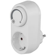   Földelt köztes csatlakozóaljzat, fényerőszabályzóval LED-hez (6032H)                                  VT0020270112