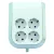 MultiPower 4-es földelt elosztó adapter, fehér                                                        VT0020340112