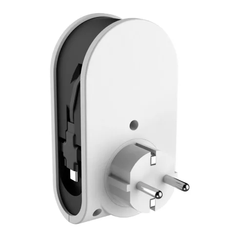 Földelt köztes csatlakozóaljzat, USB aljzattal + töltővel                                             VT0020840103