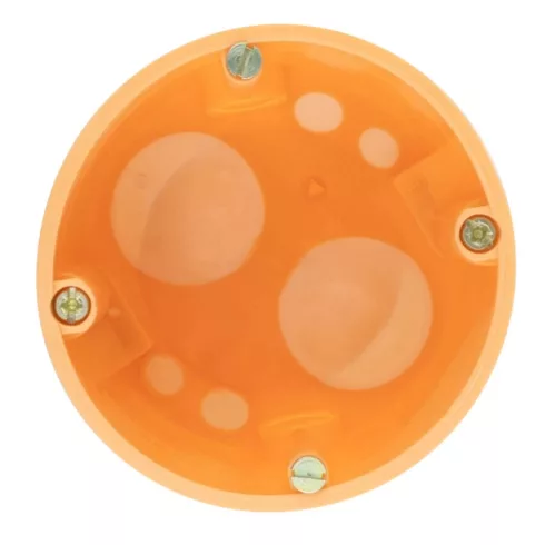 Gipszkarton szerelvénydoboz, membránnal, 47mm mély, narancs                                           VT0518343777