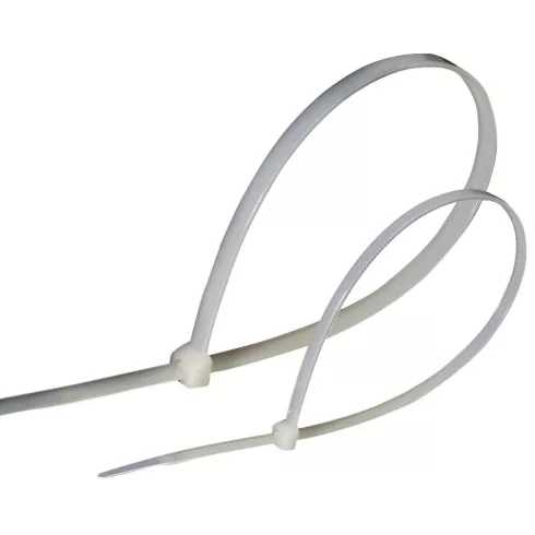 Kábelkötegelő, 500 x 4,8mm, fehér, 50db                                                               VT08279