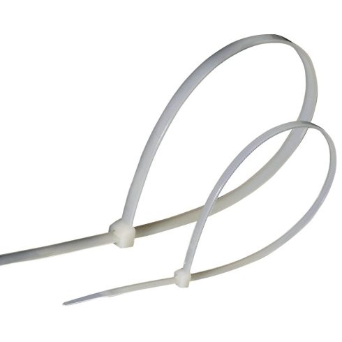 Kábelkötegelő, 150x3.6mm, fehér, 25db                                                                 VT08289