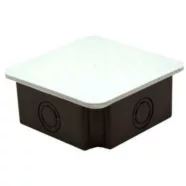   Műanyag komplett doboz, süllyesztett, négyzet, 100x100mm                                              VT25865