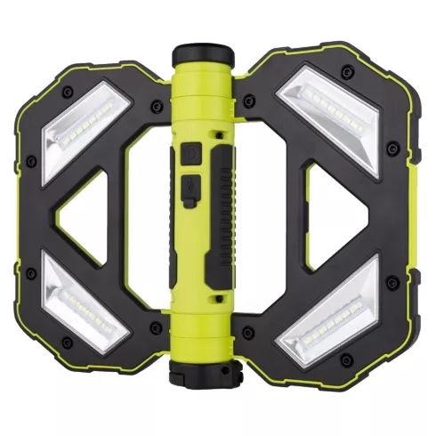 LED akkumulátoros munkalámpa  ''BUTTERFLY', PowerBank funkcióval, 4 x 2 W 700lm 6500K IP20            VT2620012110