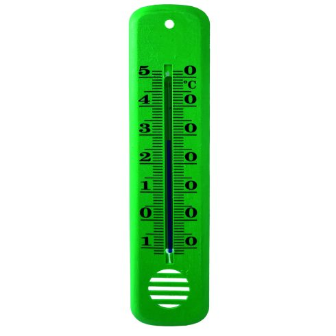 Hőmérő beltéri 35x145 mm zöld                                                                         VT3000150