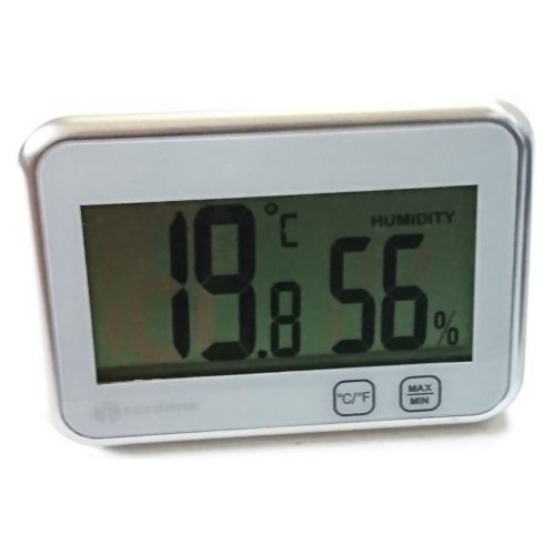 Hőmérő / higrométer digitális kül- és beltéri, fehér                                                  VT3003618
