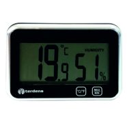   Hőmérő / higrométer digitális kül-és beltéri, min/max memória, fekete                                 VT3003632
