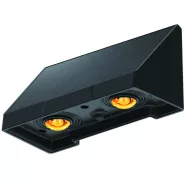   Napelemes LED falilámpa, mozgásérzékelővel, 2x0.5W, 40/50lm, 2800-3200K, 1800mAh lítium akku          VT46829