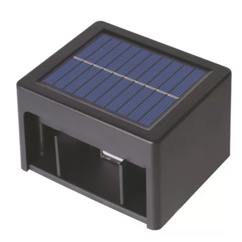Napelemes LED falilámpa, mozgásérzékelővel, fel és le fénnyel, 3500-6500K, 1200mAh lítium akku        VT46832