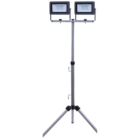 LED fényvető Flare 2x50W állványos 2x4250lm IP65                                                      VT47011
