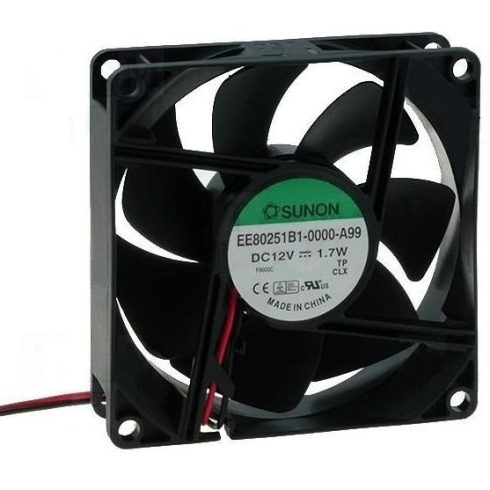 Ventilátor 80x80x25mm 12V                                                                             VT8025-12