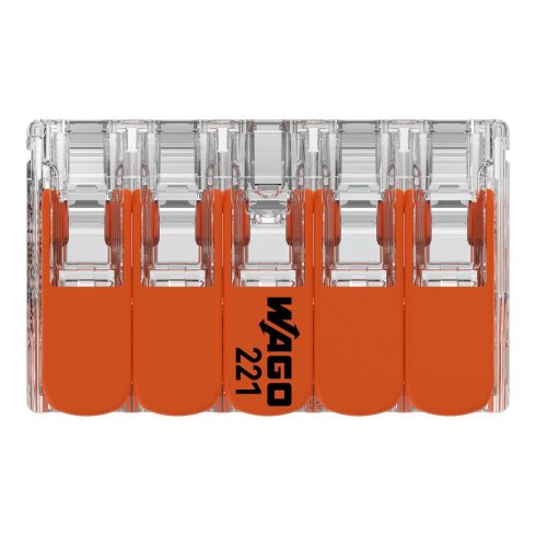 WAGO 10 pólusú 0,2-4mm2 oldható                                                                       WAGO221-420