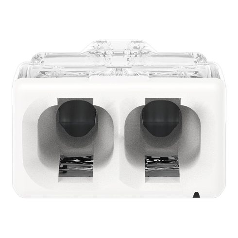 WAGO összekötő, 2 pólus 0,5-2,5mm2, nem bontható                                                      WAGO2273-202