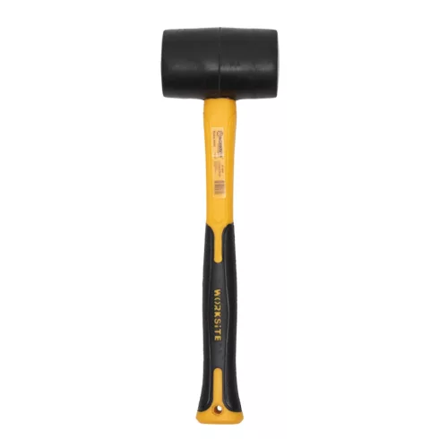 Worksite gumikalapács, 450g fej, 340mm hosszú, üvegszálas gumírozott nyél, HSO                        WT3098