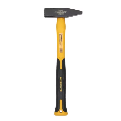 Worksite kalapács, 500g, 370mm hosszú, üvegszálas gumírozott nyél, HSO                                WT3149