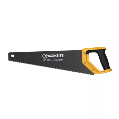 Worksite rókafarkú fafűrész, 450mm vágóél, 7TPI, 0.9 mm fogazat, acél penge, gumi markolat, HSO       WT6014