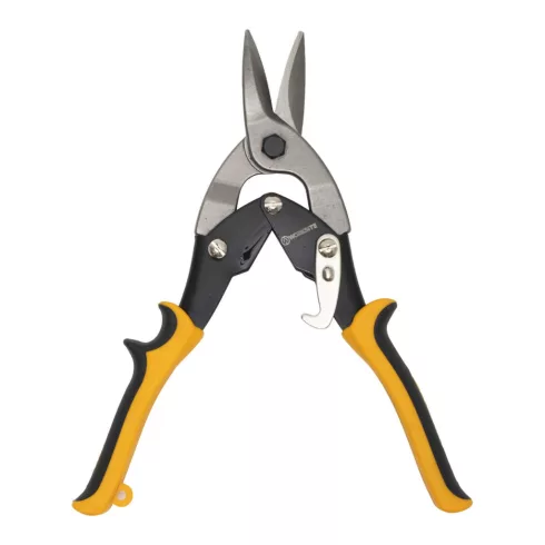 Worksite lemezvágó olló, 250mm, egyenes vágás, csúszásmentes markolat, HSO                            WT6032