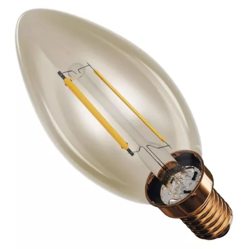LED izzó Vintage gyertya E14 2,5W(20W) 225lm WW                                                       Z53012
