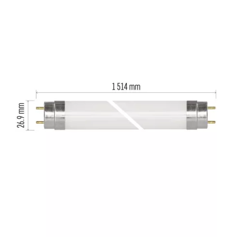 LED Fénycső T8, G13, 24 W, 4050 lm, 6500 K, CW, 150 cm, 250°, C                                       Z73238