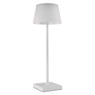   Katie LED asztali lámpa, újratölthető, dimmelhető fehér                                               Z7630W