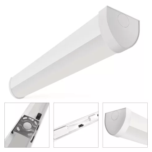 LED lineáris lámpatest 20W, 2200lm, 4000K, NW, 150mA, IP20, fehér, MANO                               ZAB911