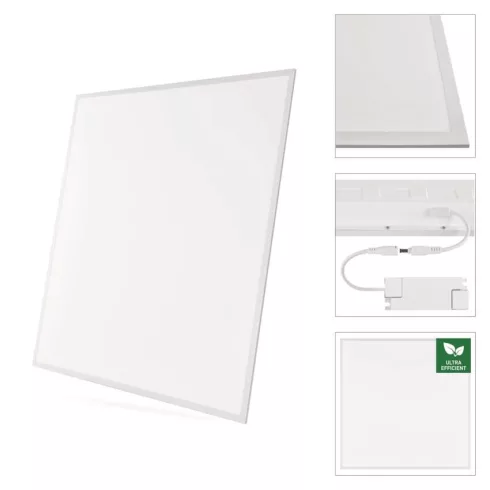 LED panel 60x60, 22W, 4000lm, 4000K, NW, beépített, IP20, fehér, LUXXO                                ZB2110