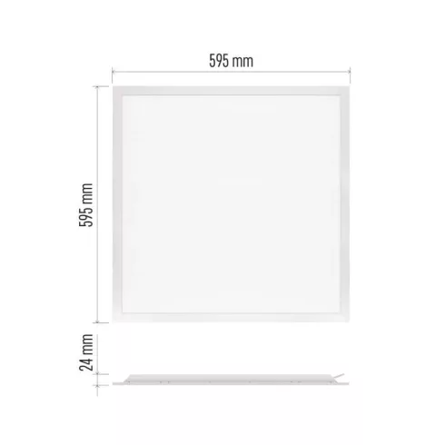LED panel Lexxo 60x60 30W 4200lm IP44 NW, beépített                                                   ZB2154