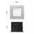 LED irányfény Amal 1,5W IP65 NW                                                                       ZC0111